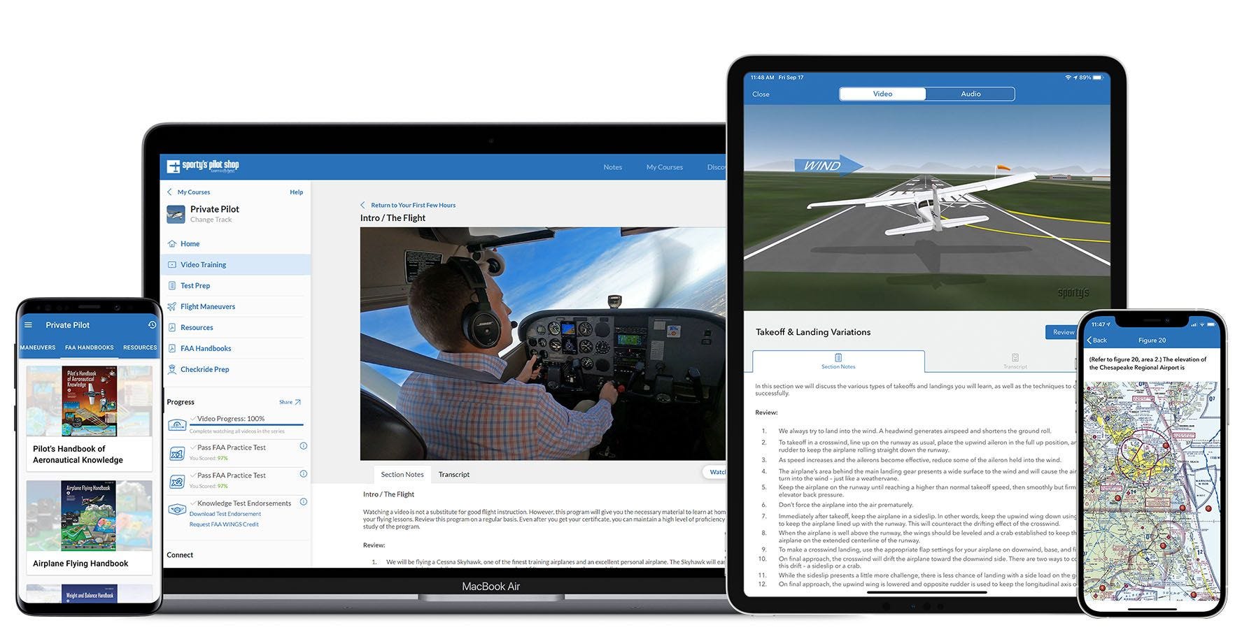 Flight Club 805 Private Pilot Online Ground School - 2026